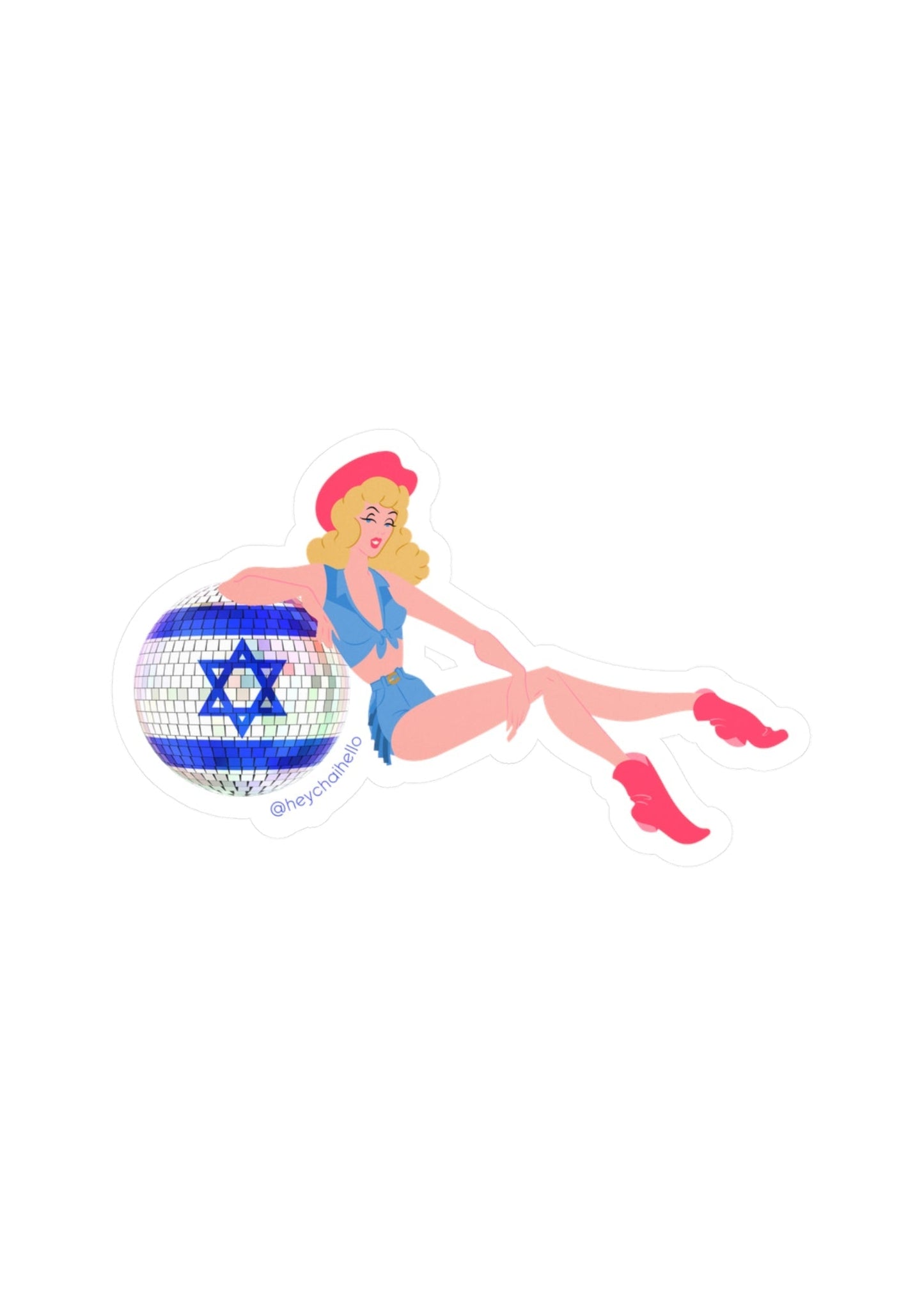 Disco Darling Sticker