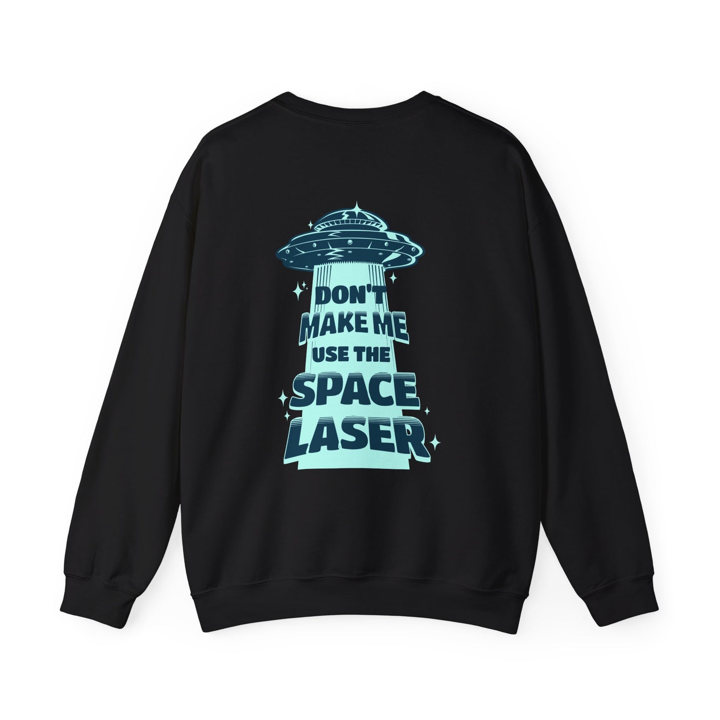 Space Laser Crewneck Sweatshirt