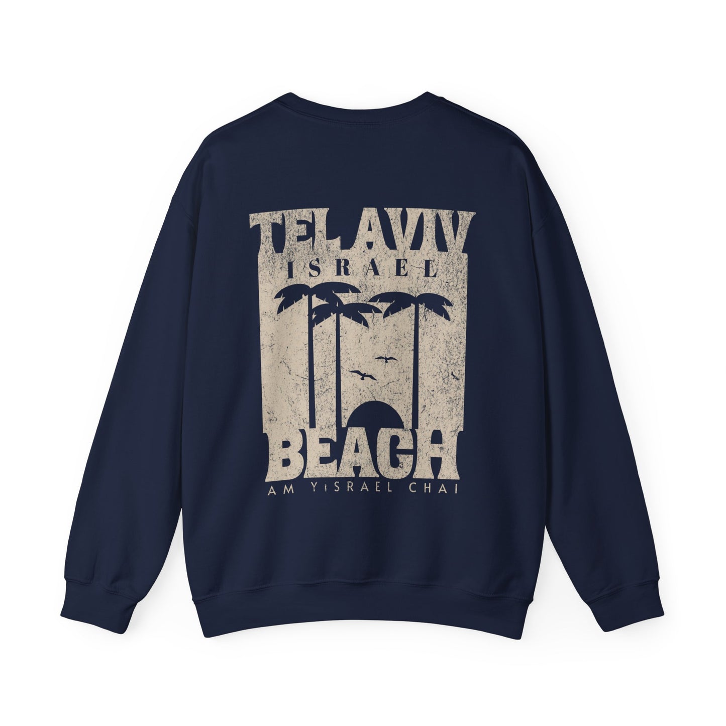 Tel Aviv Beach Crewneck Sweatshirt