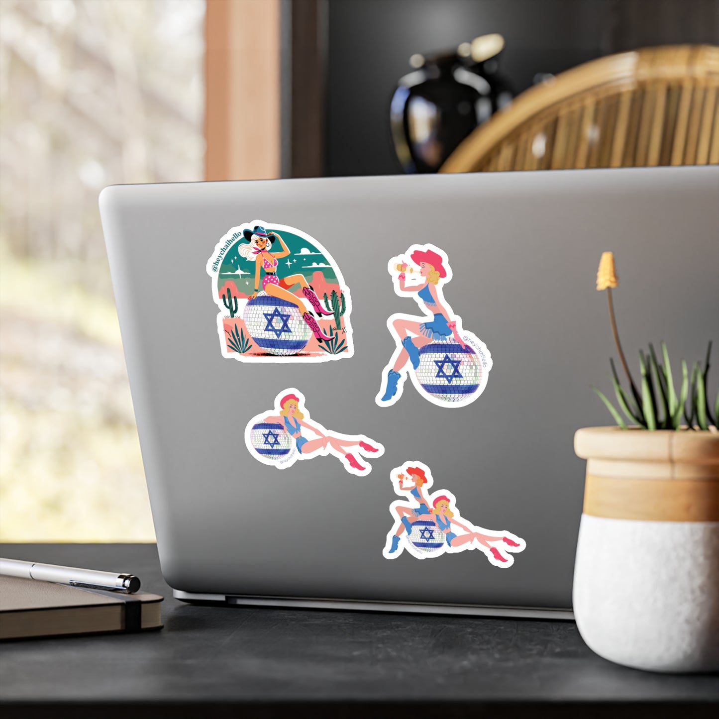 Desert Disco Sticker Set