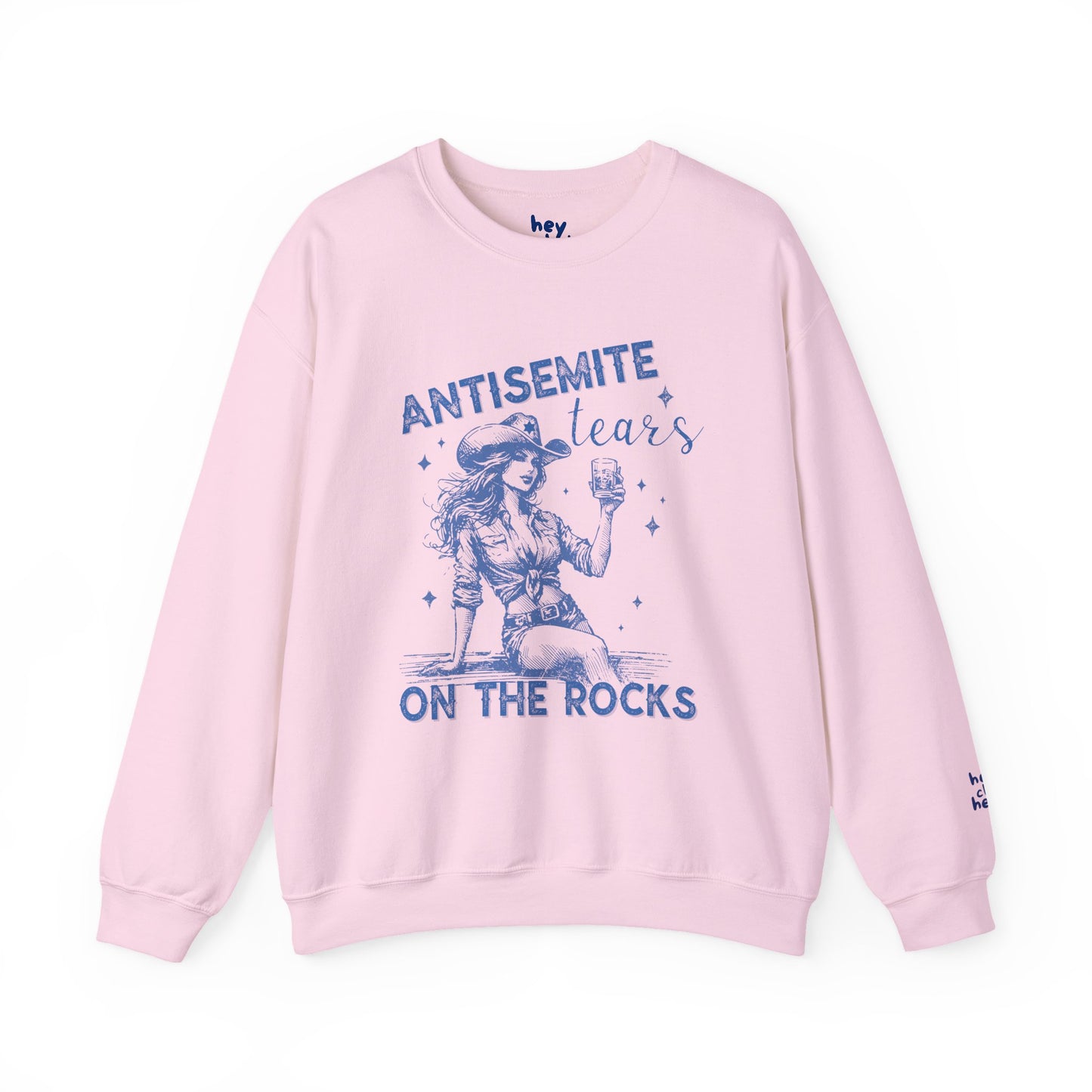 Antisemite Tears on the Rocks Crewneck Sweatshirt