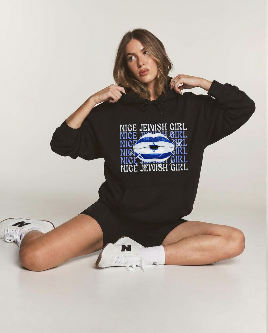 Nice Jewish Girl Hoodie