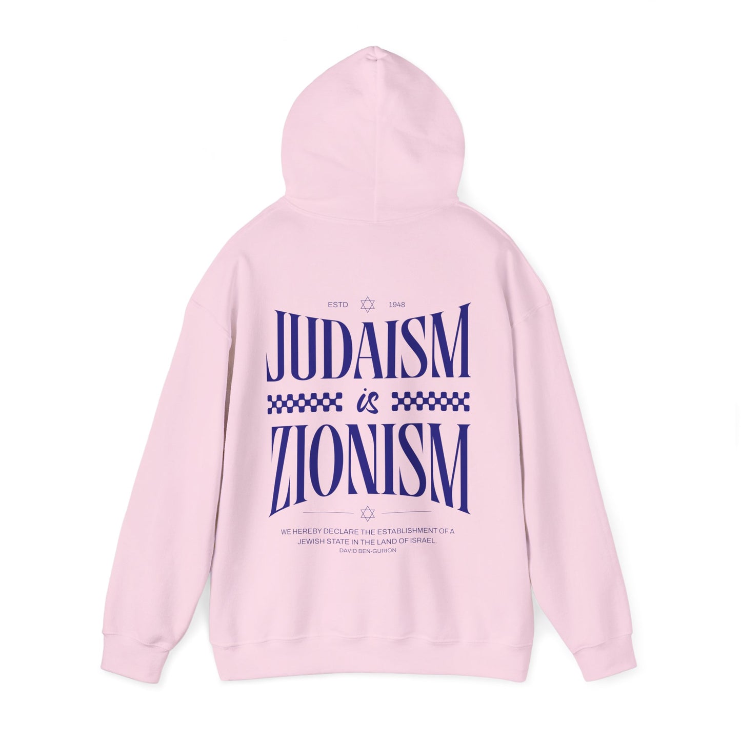 Judaism is Zionism Hoodie