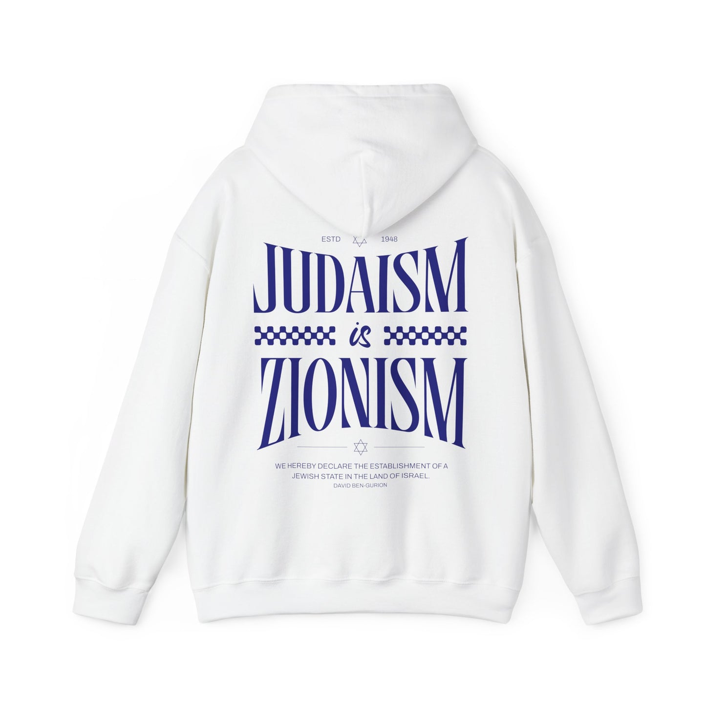 Judaism is Zionism Hoodie