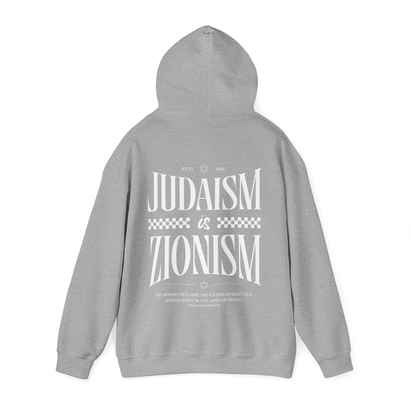 Judaism is Zionism Hoodie