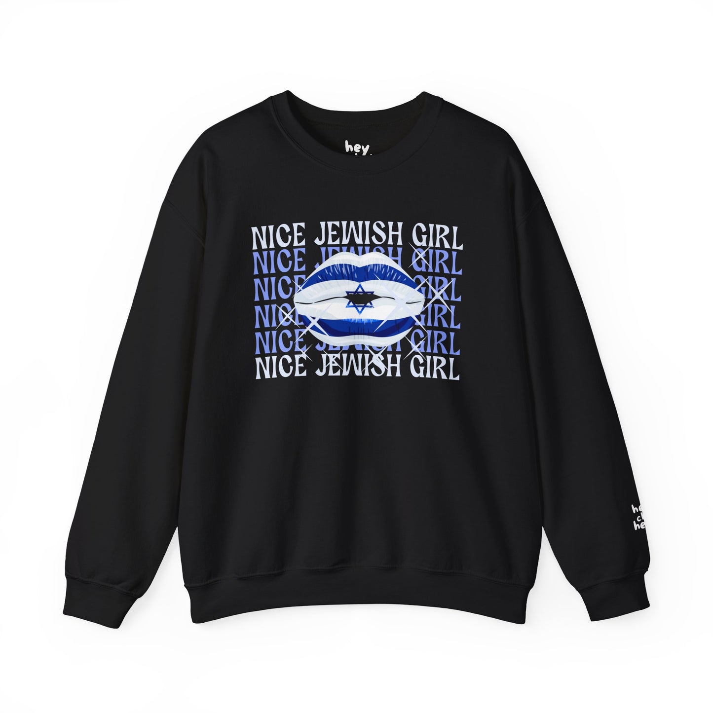 Nice Jewish Girl Crewneck Sweatshirt