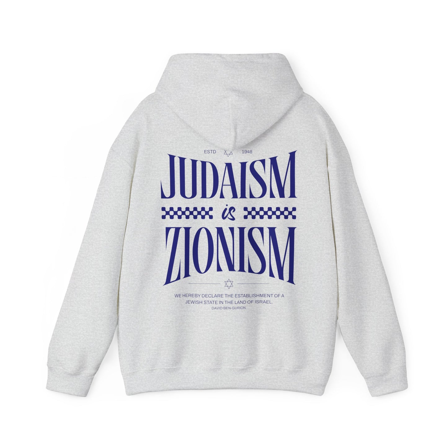 Judaism is Zionism Hoodie