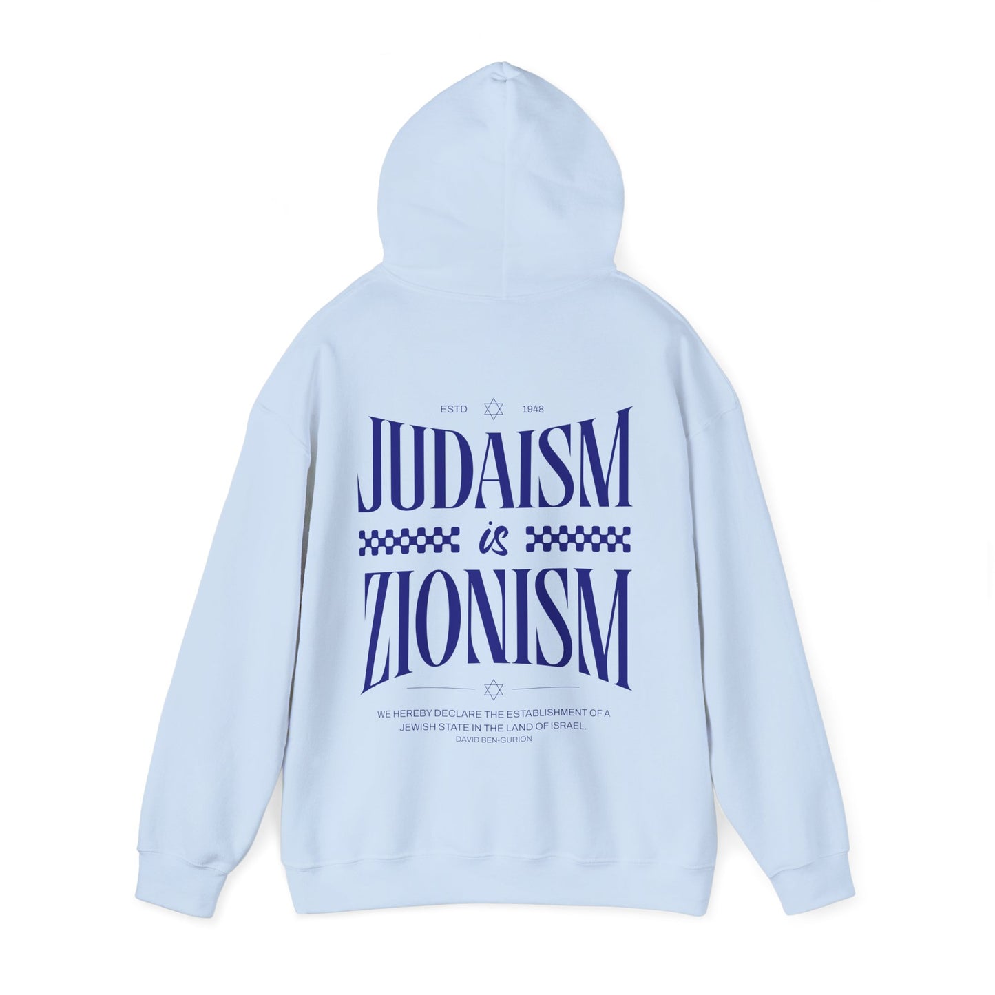 Judaism is Zionism Hoodie