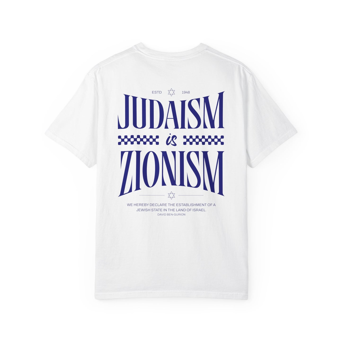 Judaism is Zionism T-shirt