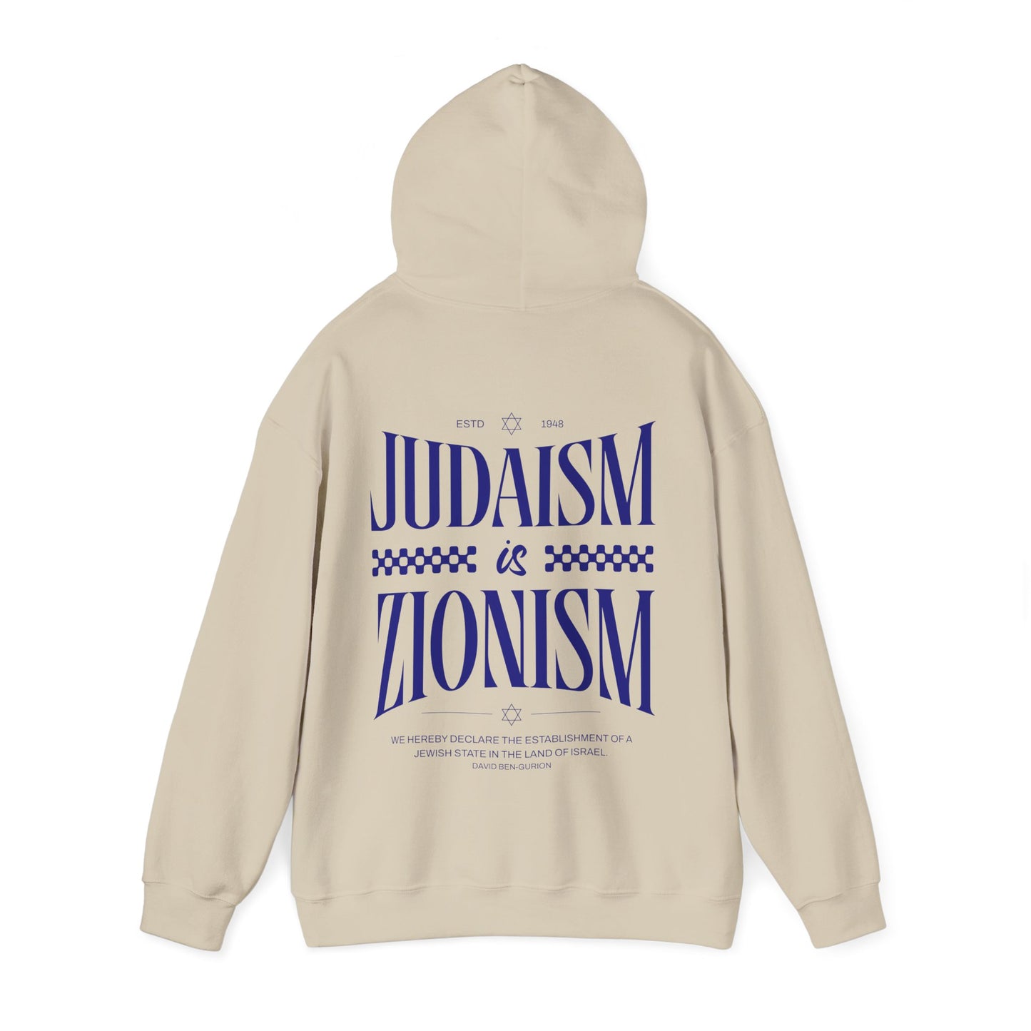 Judaism is Zionism Hoodie