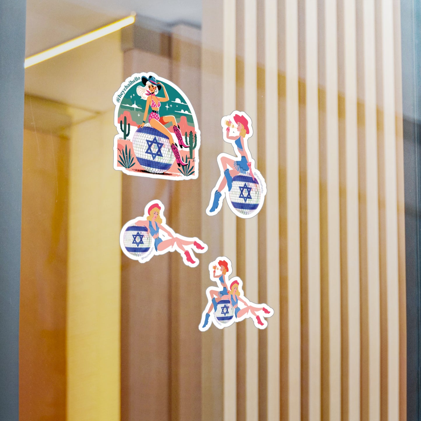 Desert Disco Sticker Set