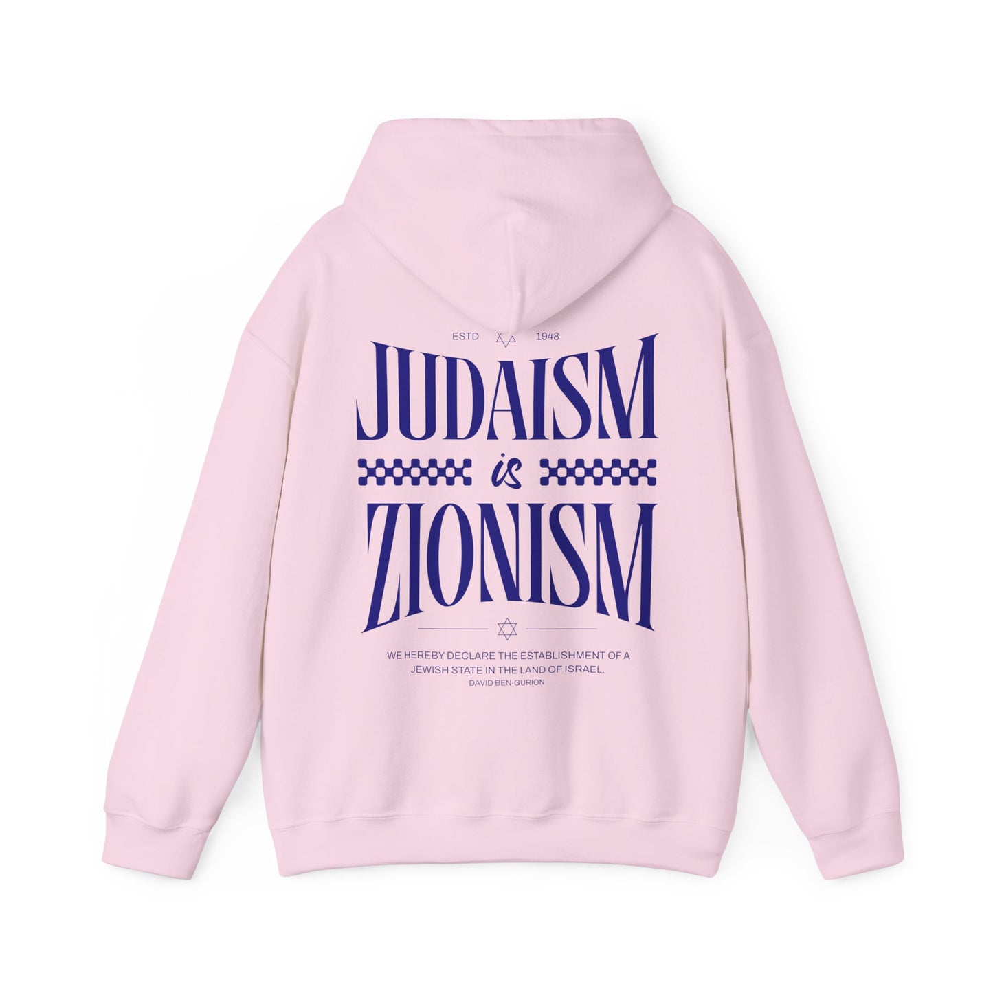 Judaism is Zionism Hoodie