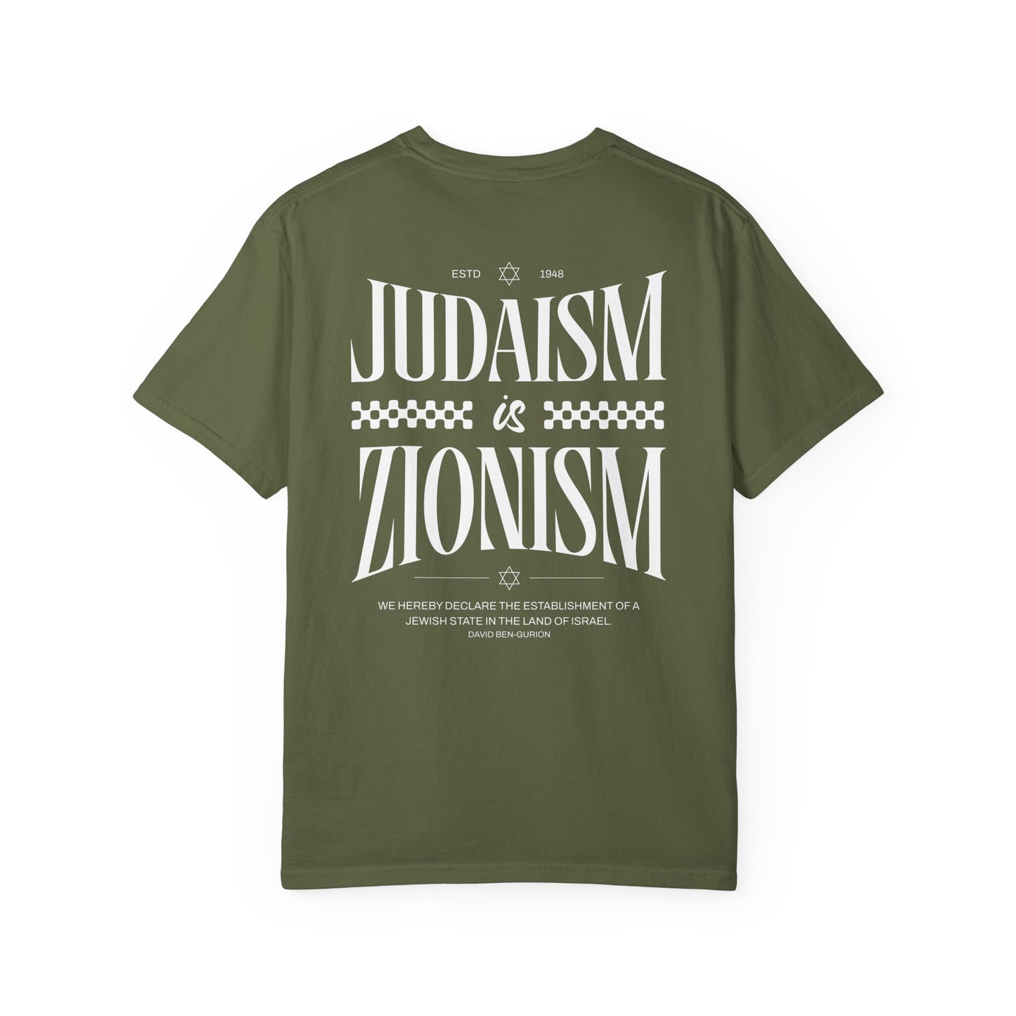 Judaism is Zionism T-shirt
