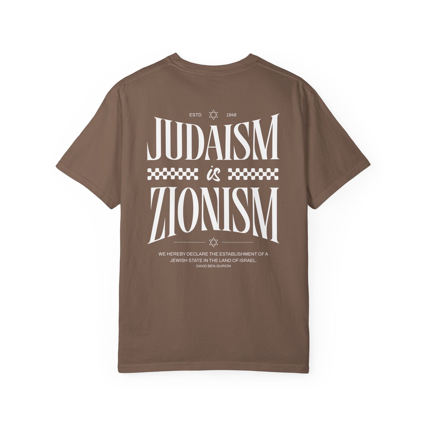Judaism is Zionism T-shirt