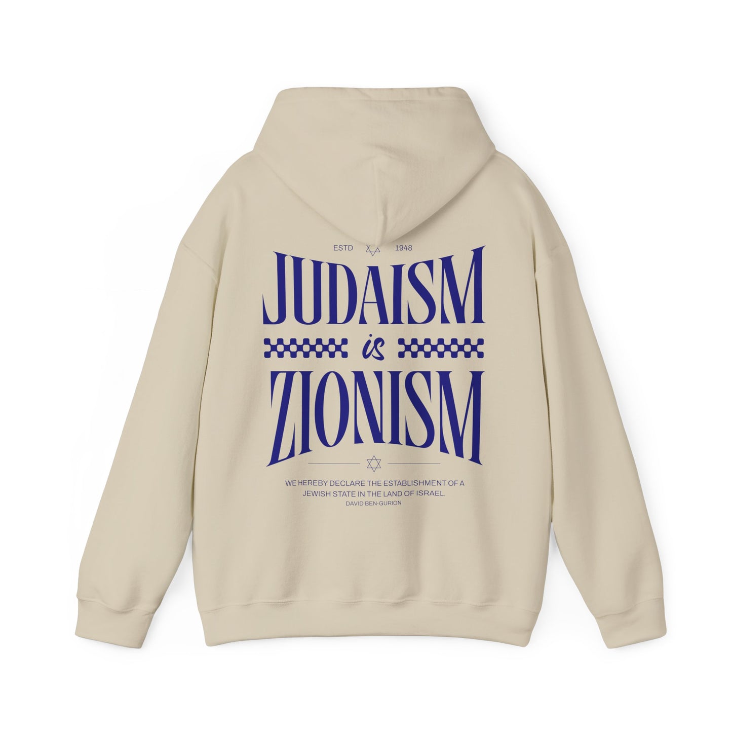 Judaism is Zionism Hoodie
