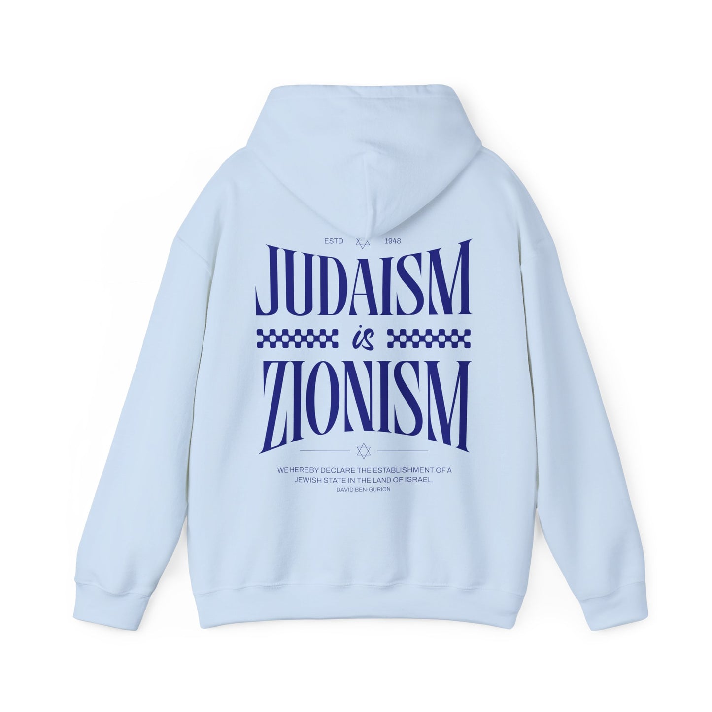Judaism is Zionism Hoodie