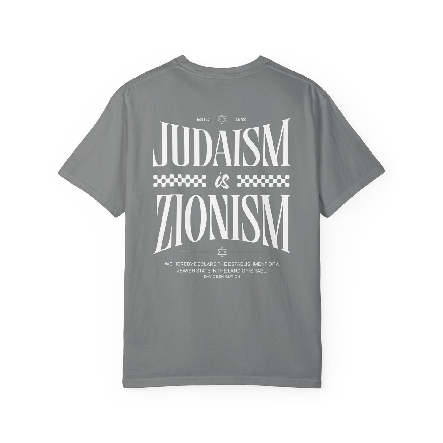 Judaism is Zionism T-shirt