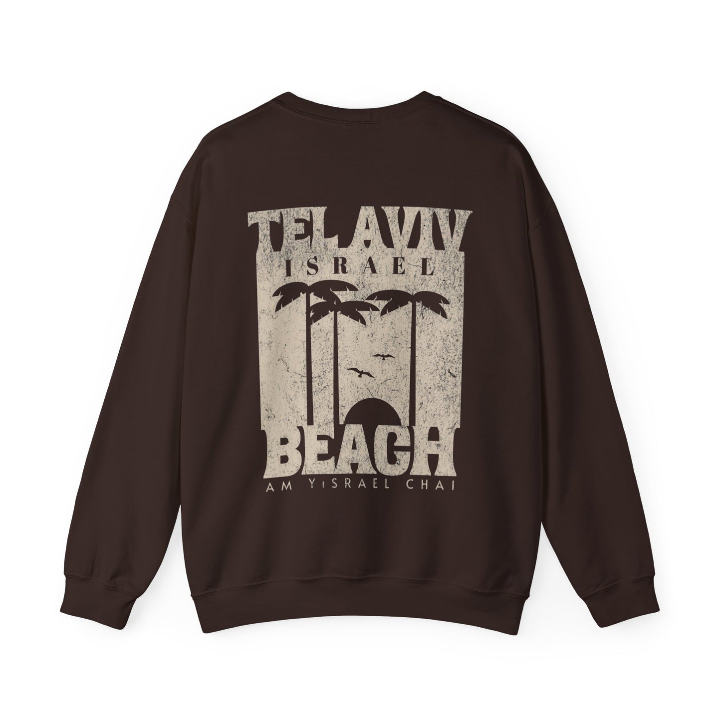 Tel Aviv Beach Crewneck Sweatshirt