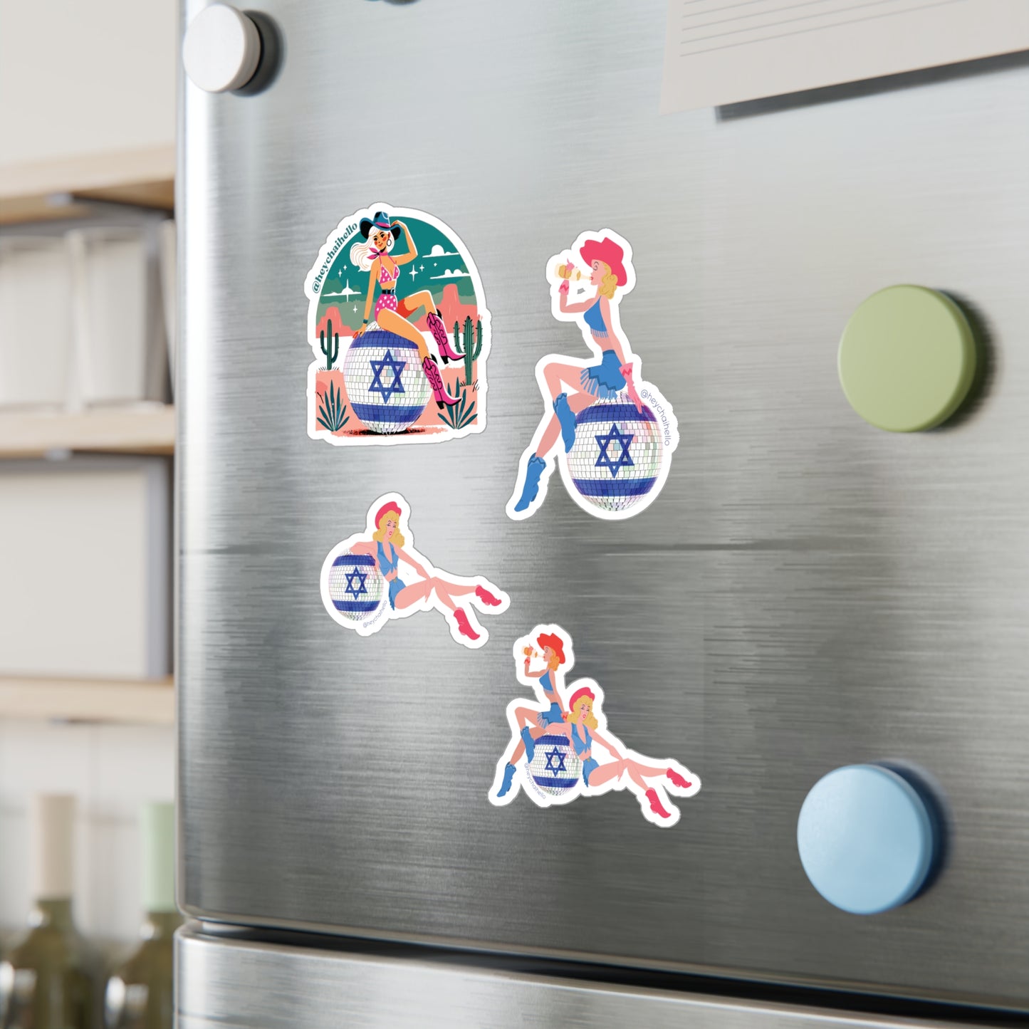 Desert Disco Sticker Set