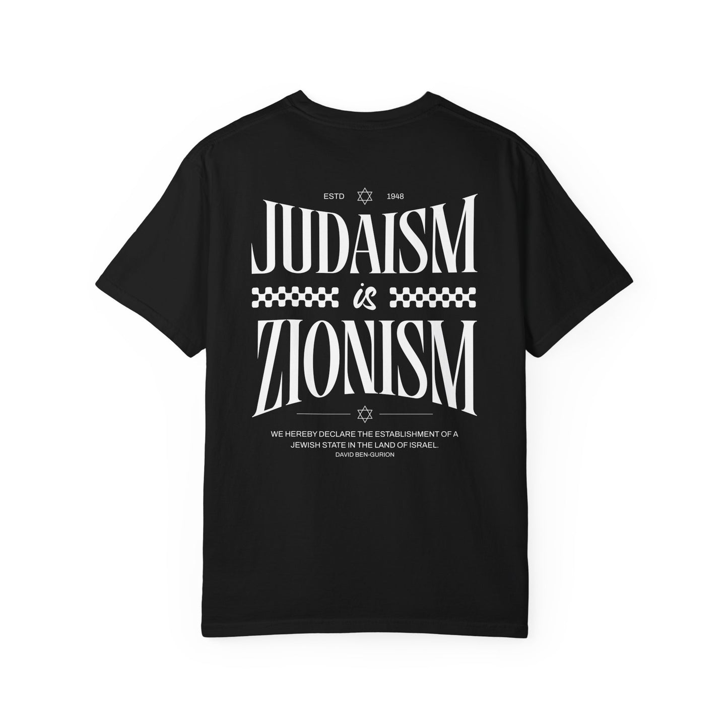 Judaism is Zionism T-shirt