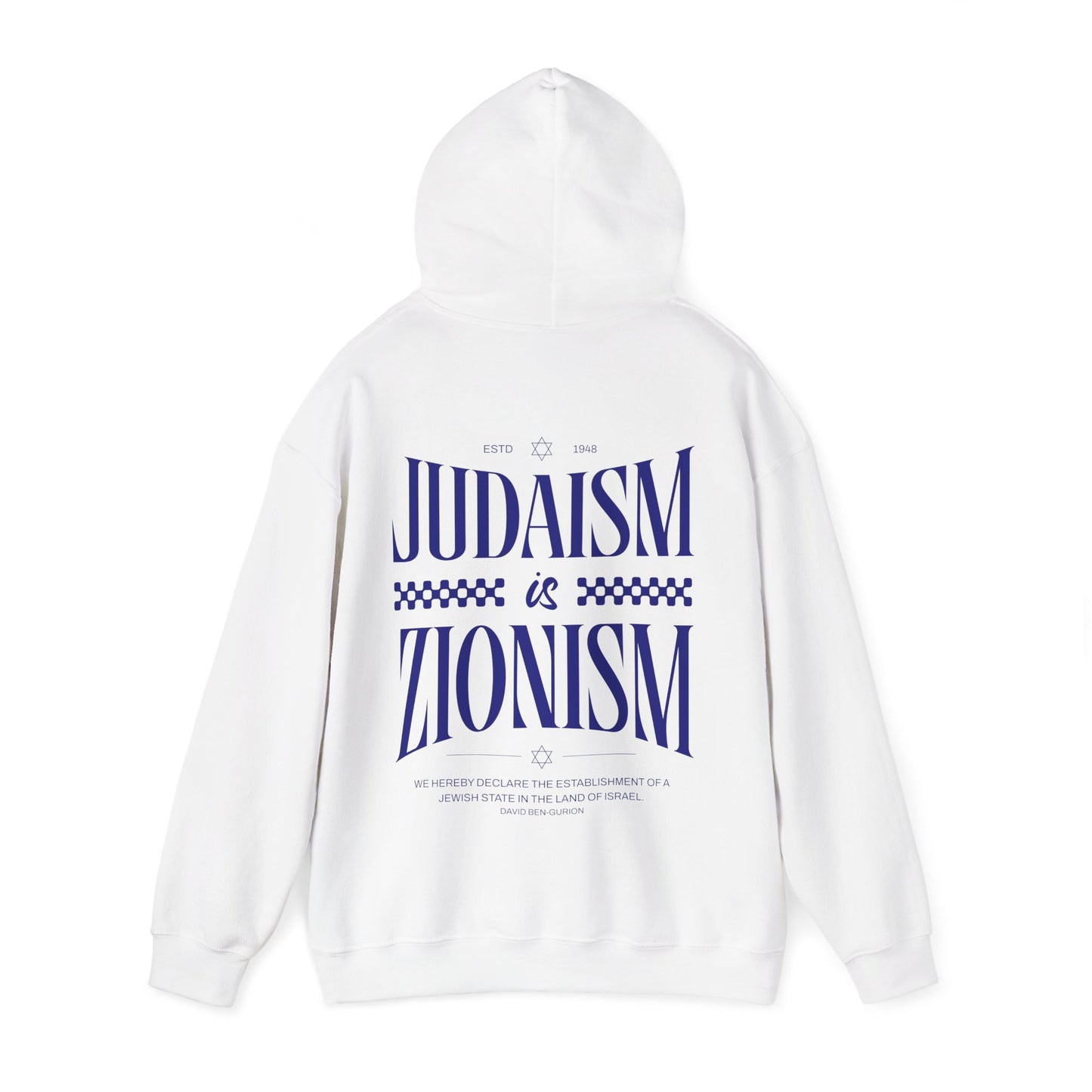 Judaism is Zionism Hoodie