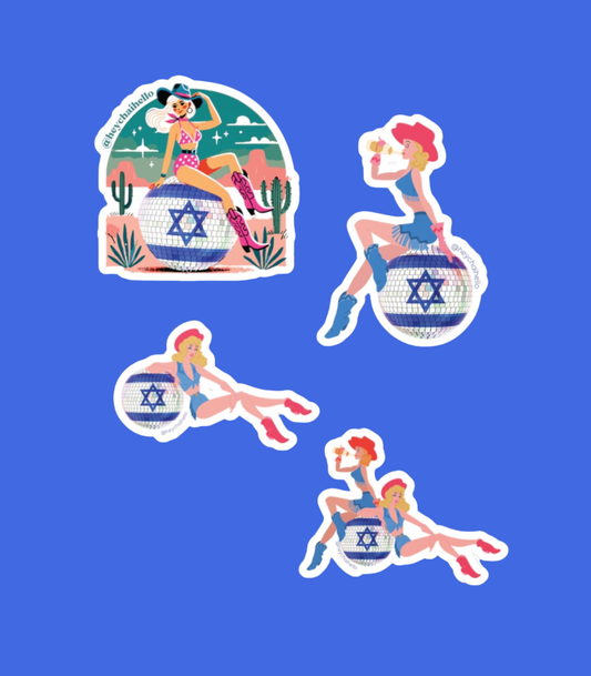 Desert Disco Sticker Set