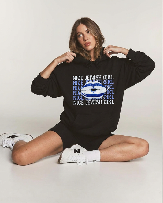 Nice Jewish Girl Hoodie